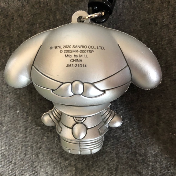 Exclusive B 3D Figural Bag Clip Silver My Melody Sakura - Picture 7 of 14